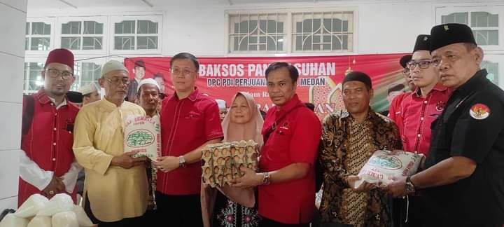 Safari Ramadhan DPC.PDI Perjuangan Kota Medan Sukses