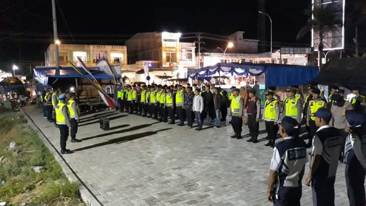 Jelang Malam Takbiran, Polres Madina Gelar Apel Kesiapan Pengamanan