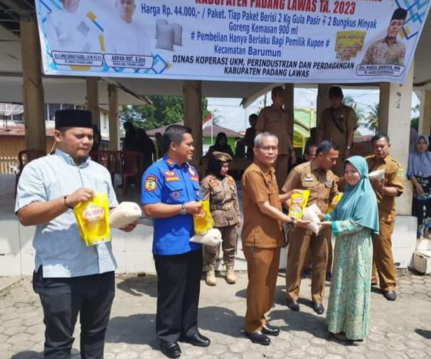 Stabilkan Harga, Pemda Palas Gelar Pasar Murah