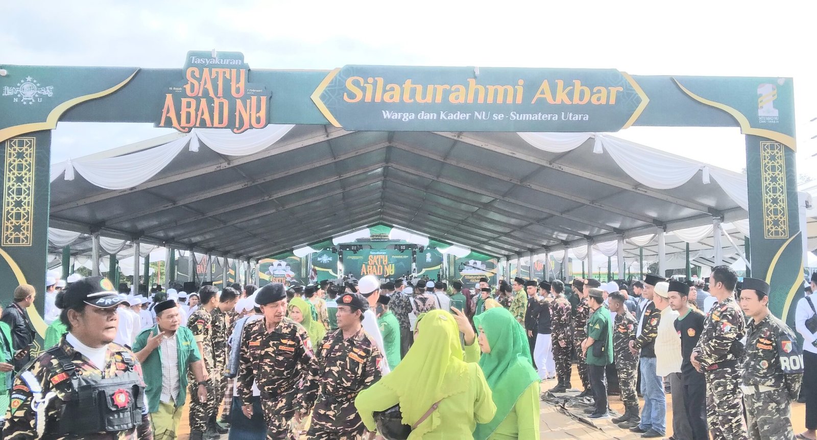 1 Abad NU, Erick Thohir Ke – Ponpes Musthafawiyah Purba Baru