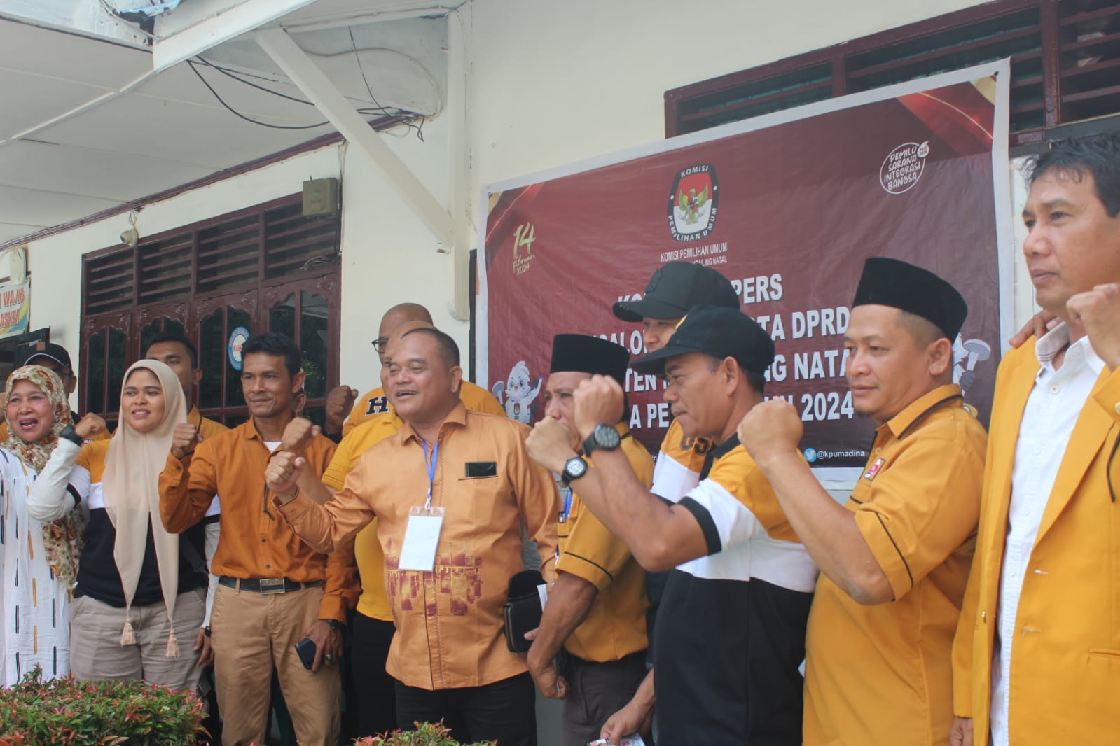 Hanura Parpol Kelima Mendaftar ke KPU Madina