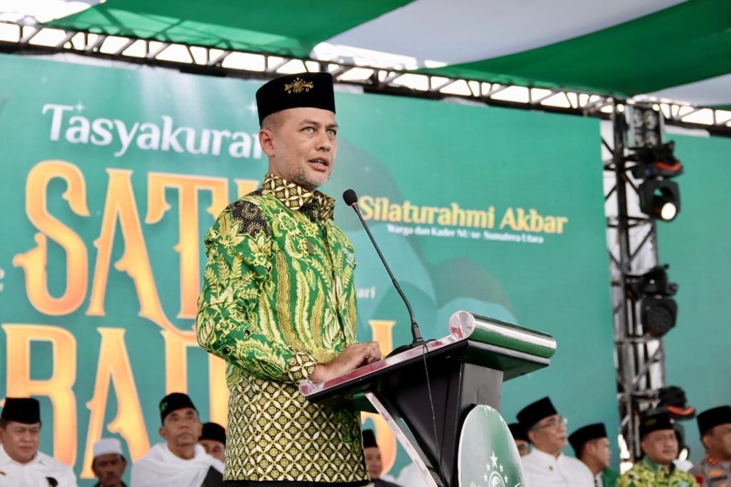 Wagubsu : Pelaksanaan Tasyakuran Satu Abad NU di Ponpes Musthafawiyah Purba Baru Telah Sesuai Permintaan Ketum PBNU