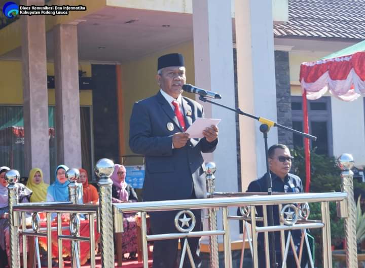 Plt.Bupati Irup Harkitnas di Padang Lawas