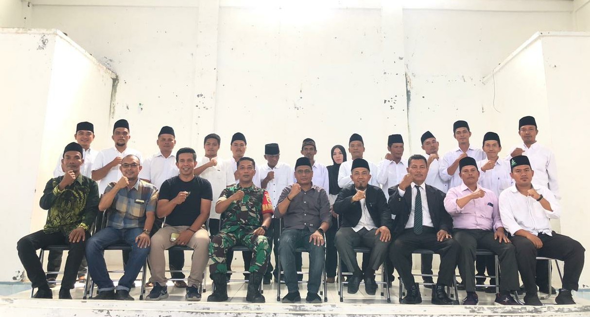 Camat Bukit Malintang Kukuhkan 59 Panitia Pilkades Tahun 2023