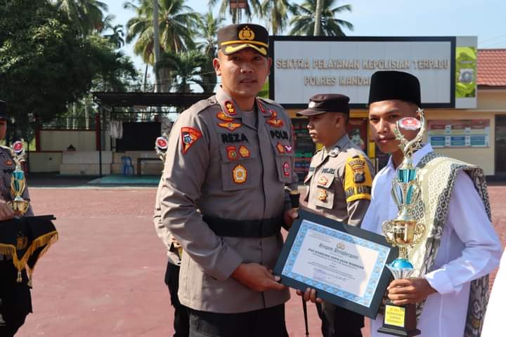 Polres Madina Gelar Apel Kasatkamling Tahun 2023