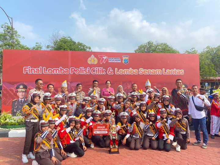 Peserta Pocil dan Senam Lantas Polres Madina Juara 3 Se – Polda Sumut