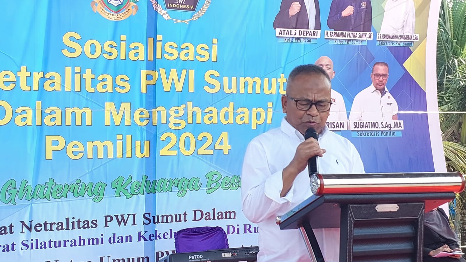 Anggota PWI Harus Jaga Netralitas Pemilu 2024
