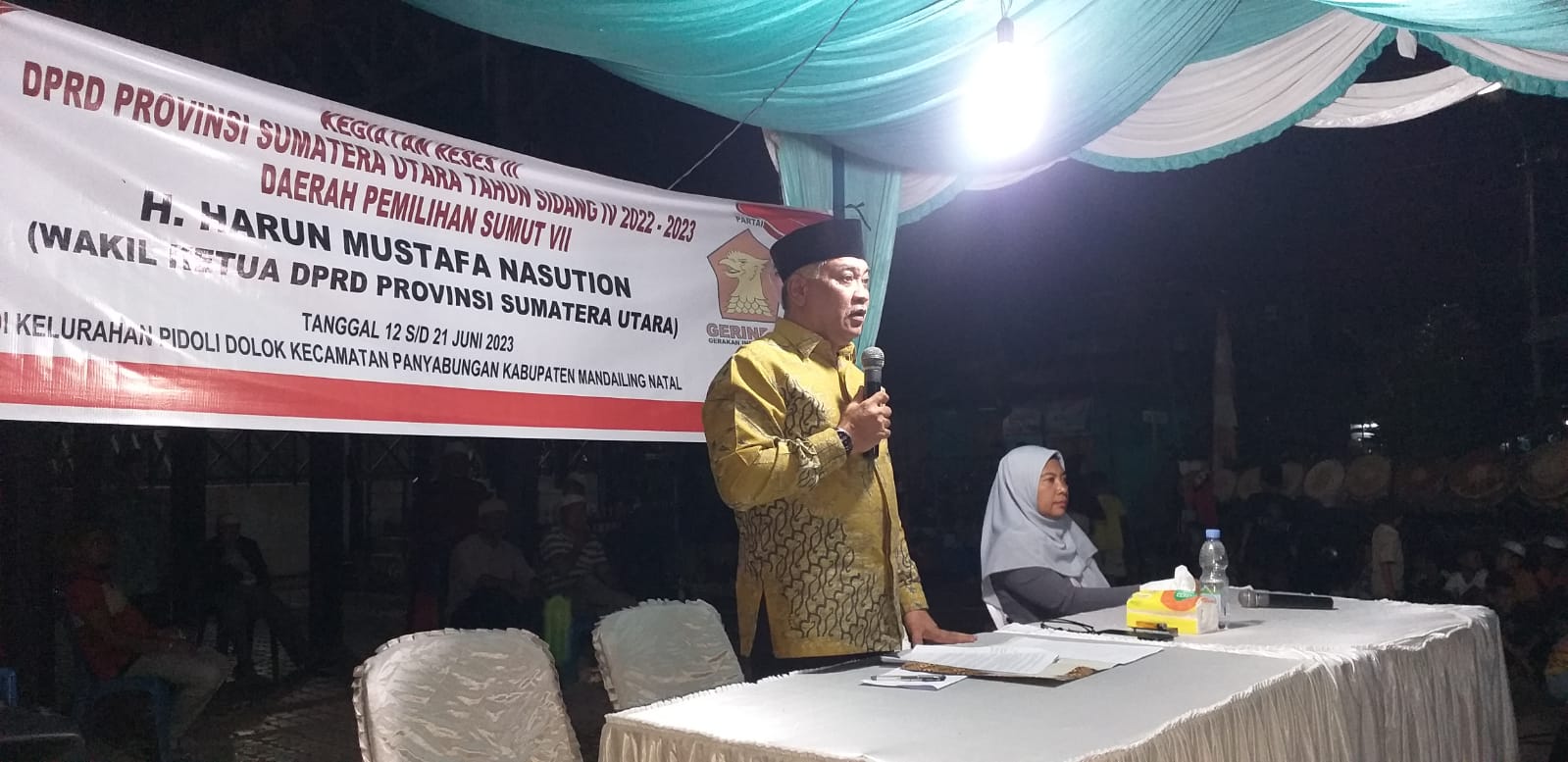 H.Harun Musthafa Nasution : Ayah Prabowo Pernah Tinggal di Mandailing