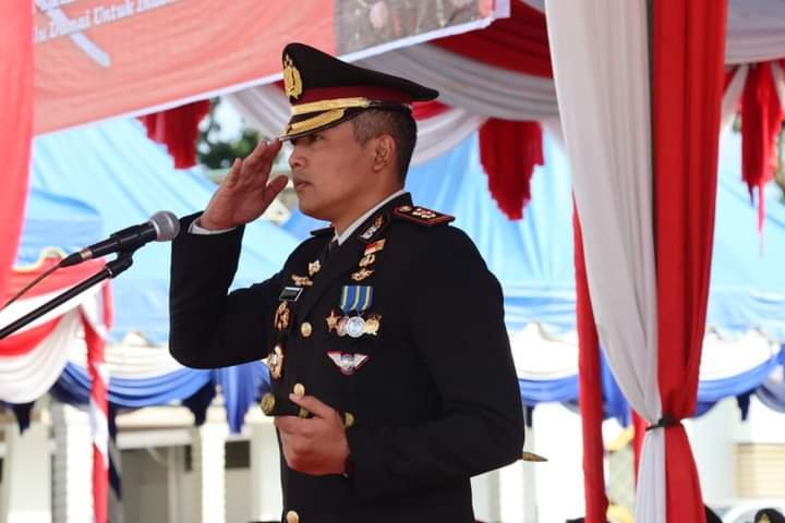 Bupati dan Wakil Bupati Hadir, Kapolres Madina Irup HUT Bhayangkara Ke -77