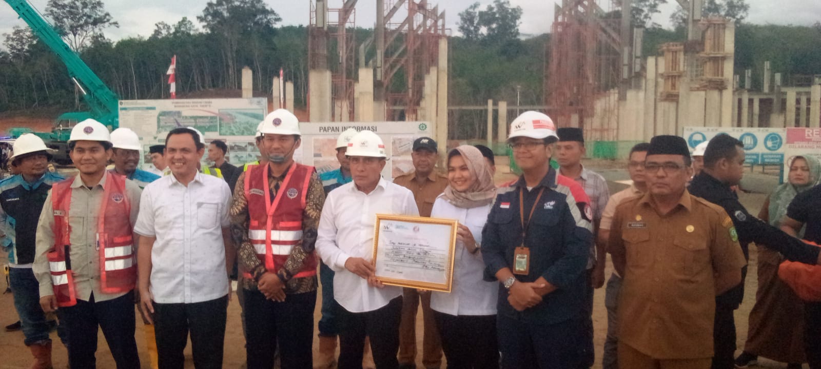 Gubsu : Progres Bandara Madina di Bukit Malintang 50 %