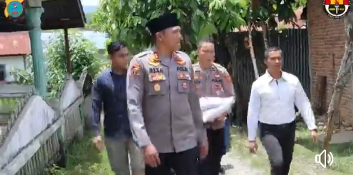 Kapolres Madina Lakukan Trauma Healing Kepada Korban Cabul