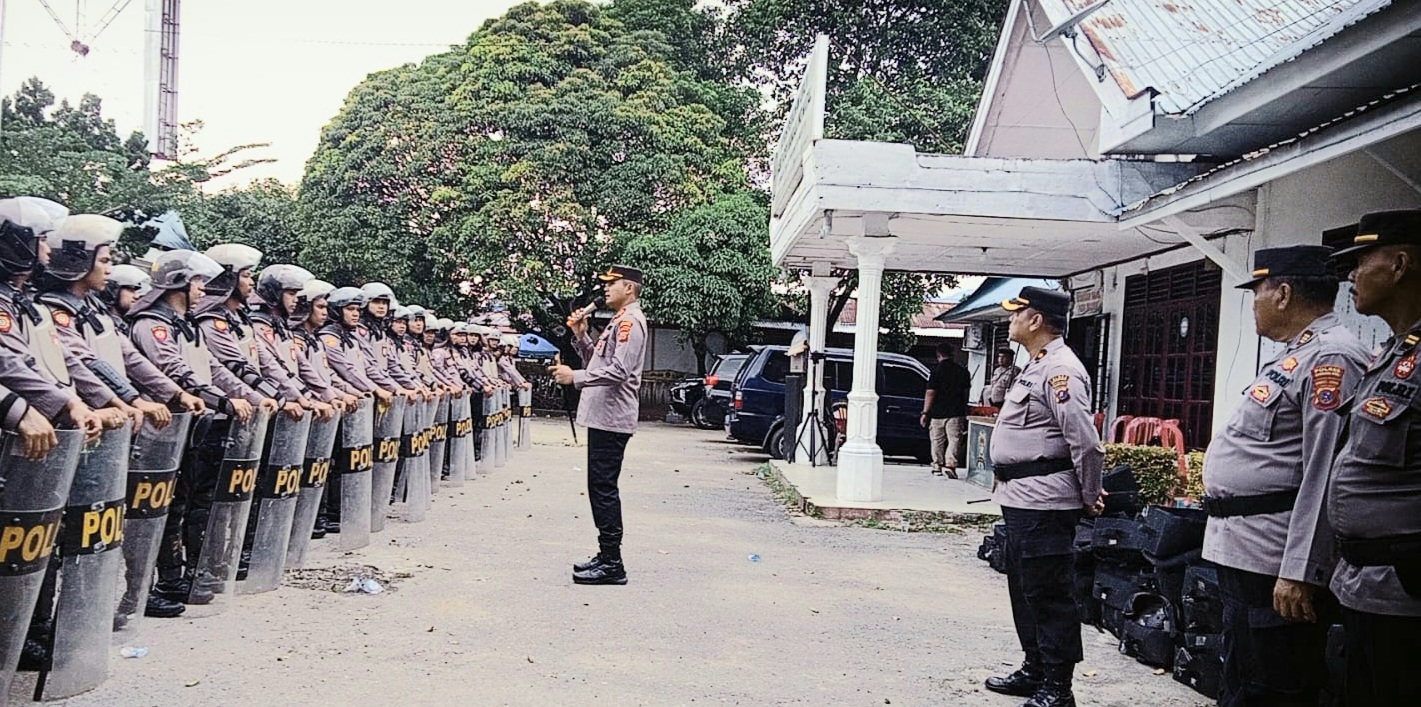 Simulasi SISPAM Pemilu Polres Madina Sukses dan Lancar