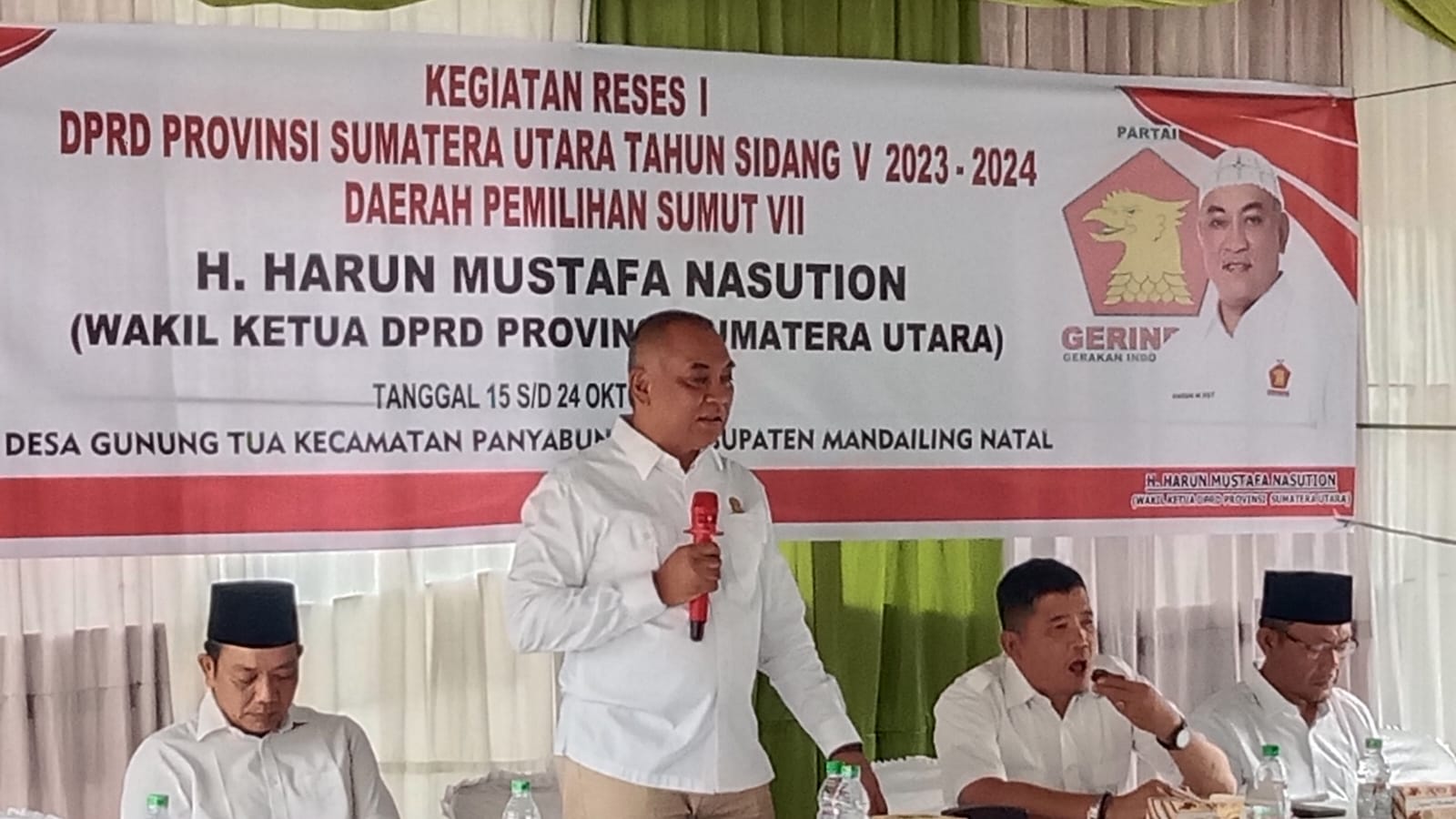 Reses H.Harun Musthafa Nasution di Gunungtua Raya Sukses