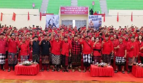 DPC PDI Perjuangan Tabanan Gelar Konsolidasi Gaspol Menangkan Pileg dan Pilpres