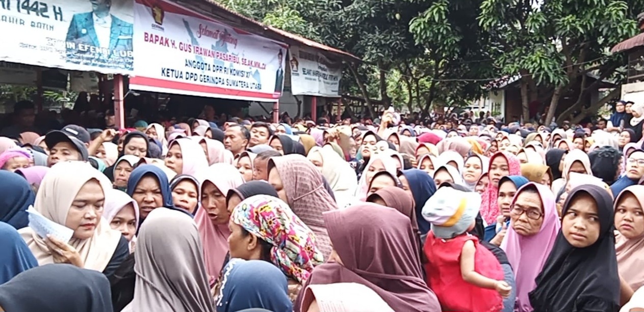 Gerindra Peduli, Warga Madina Ucapkan Terimakasih