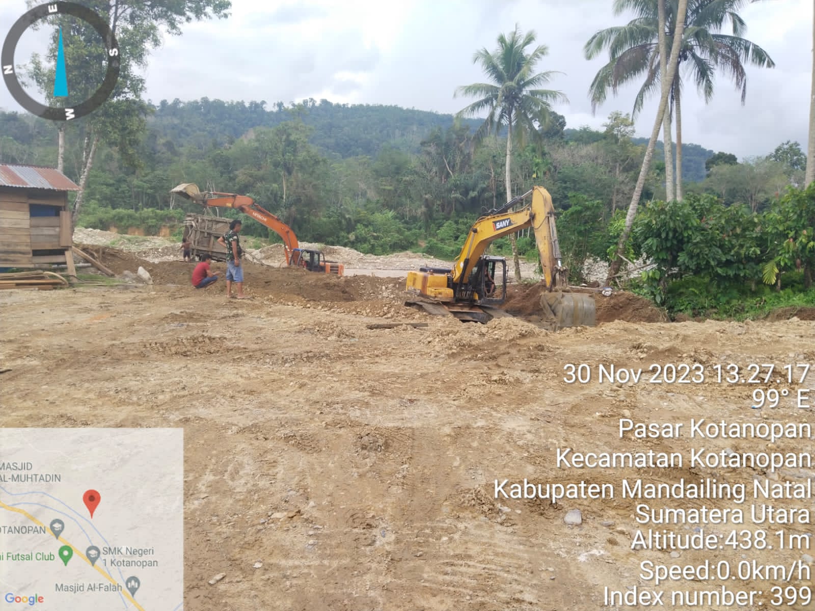 Gawattt.!!! PETI Pakai Alat Berat di Kotanopan Makin Marak