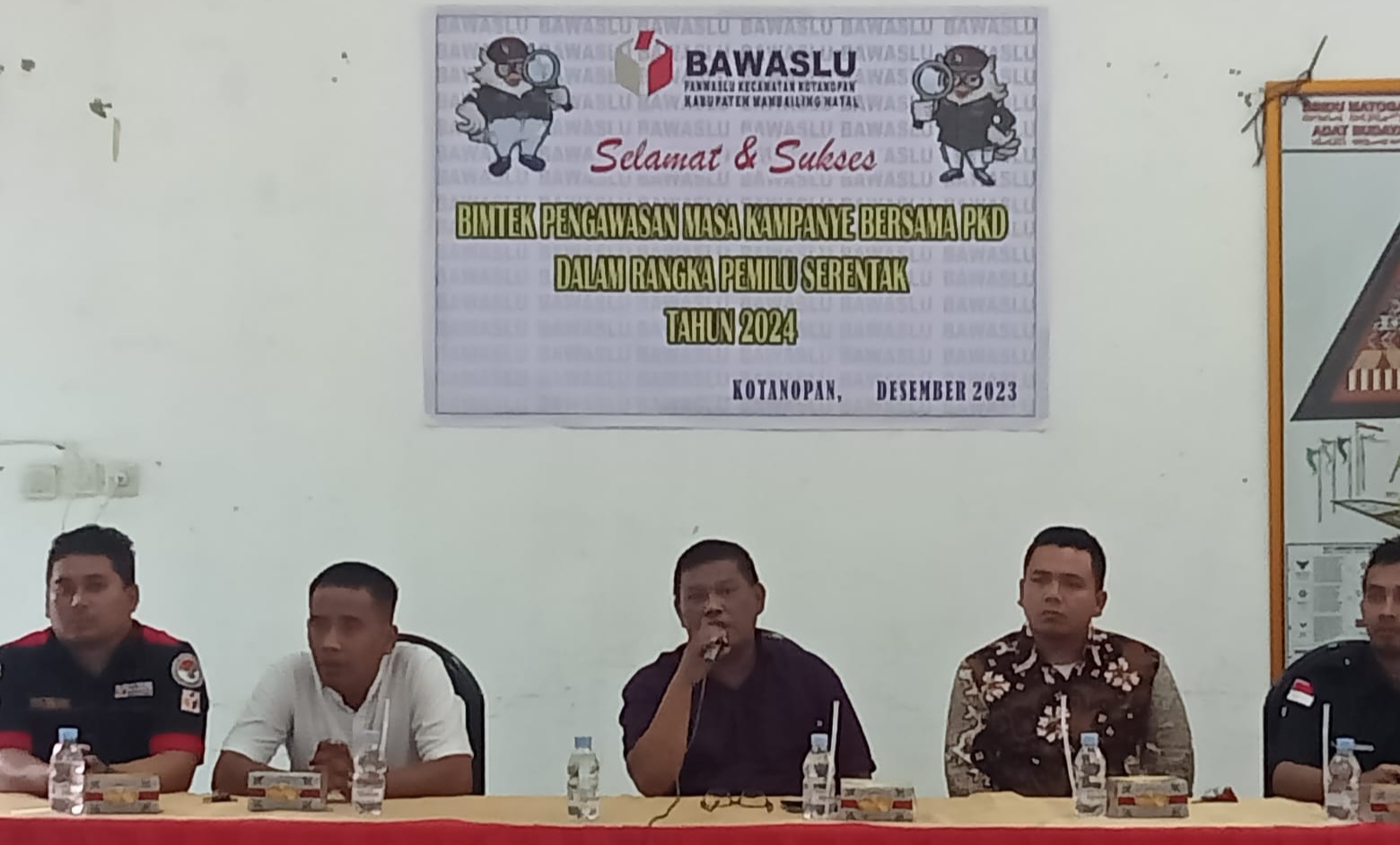 Bimtek PKD Pemilu 2024 Kec.Kotanopan Sukses