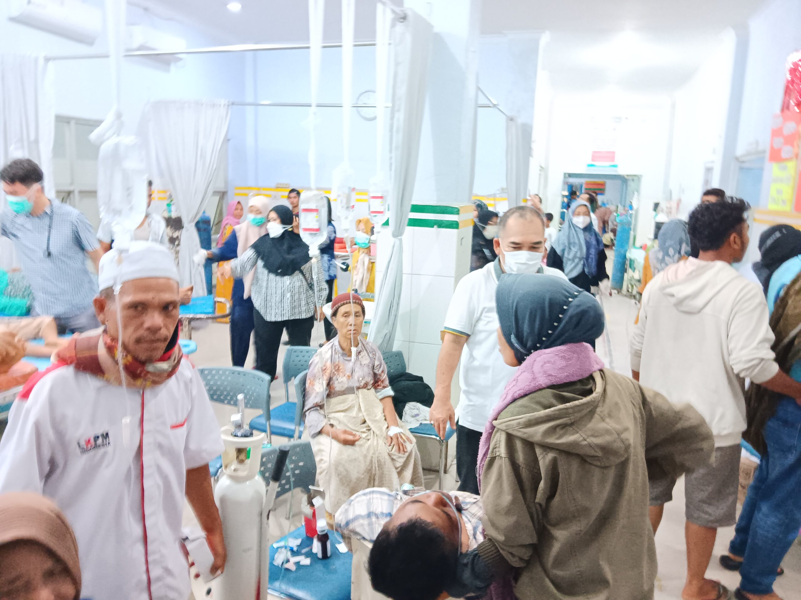 GAS PT.SMGP “Bocor ” Warga Dilarikan Ke – RS di Panyabungan