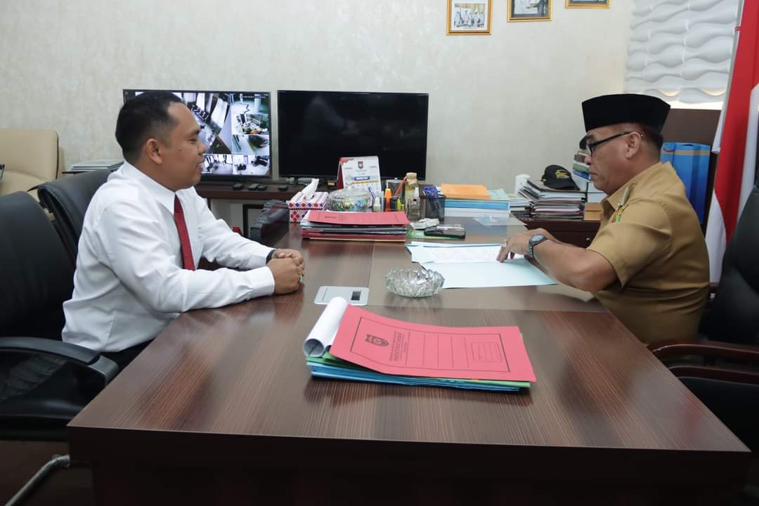 Tahapan Terakhir Seleksi Direksi PDAM Tirta Madina Temui Bupati