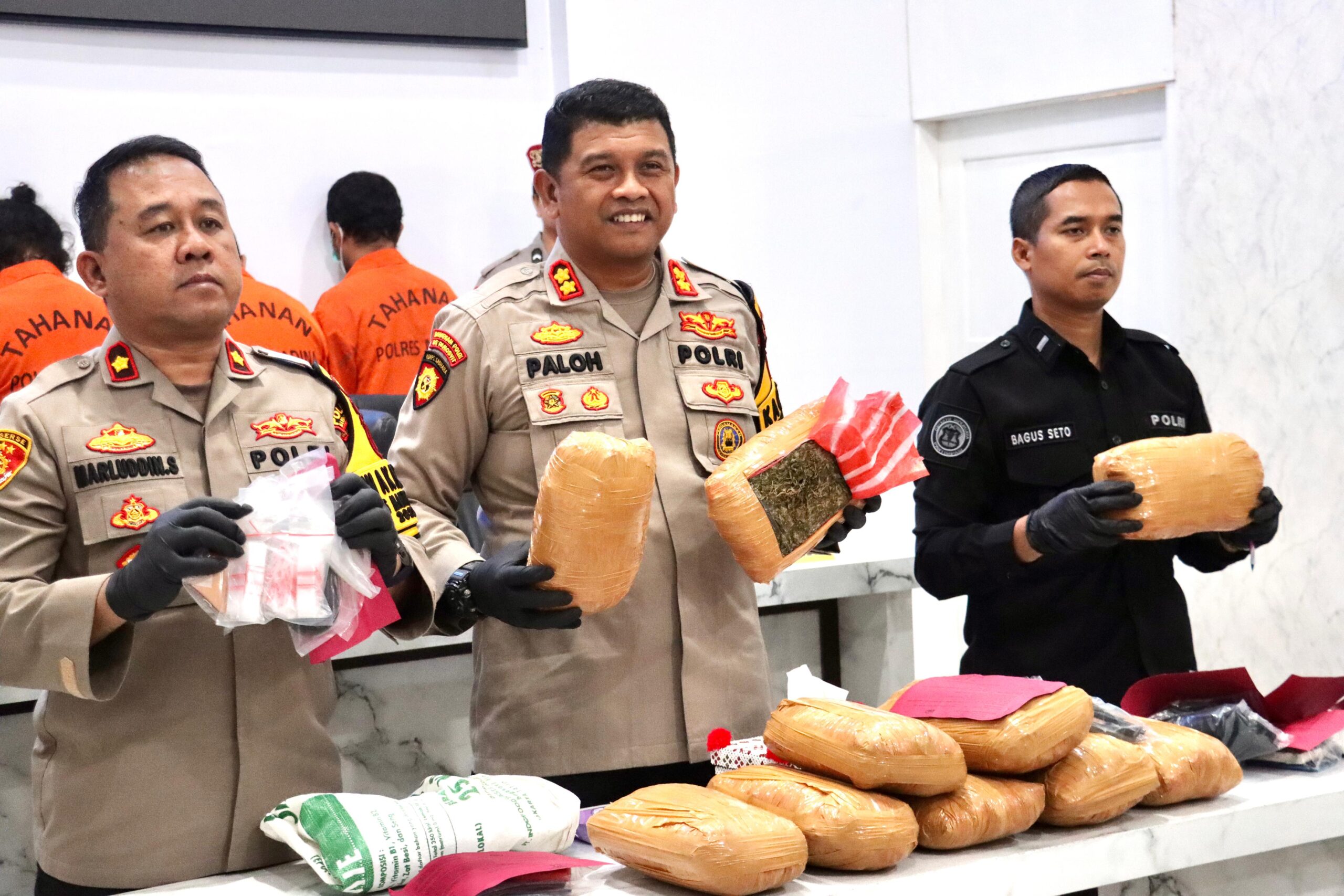 Selama Maret 2024, 14 Orang Tersangka Narkoba di Mandailing Natal