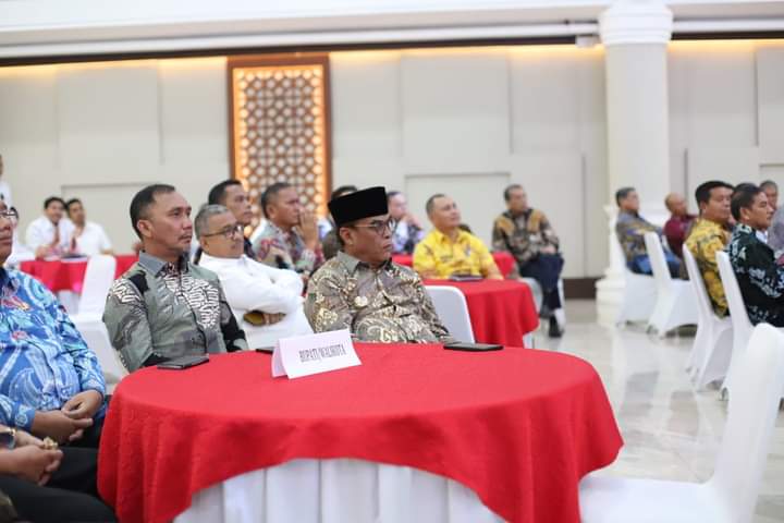 Bupati Madina Hadiri Rakor Sinergitas KPK dan BPKP