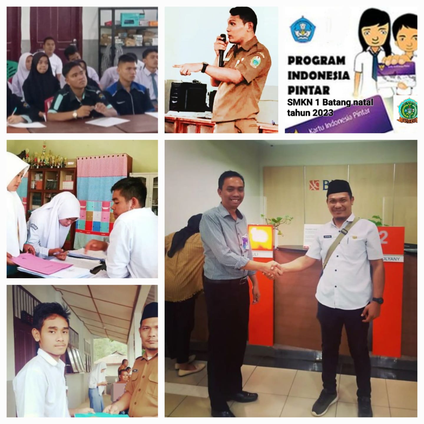 Ka.SMKN 1 Batang Natal Klarifikasi Berita Soal Beasiswa dan Pembangunan Gedung