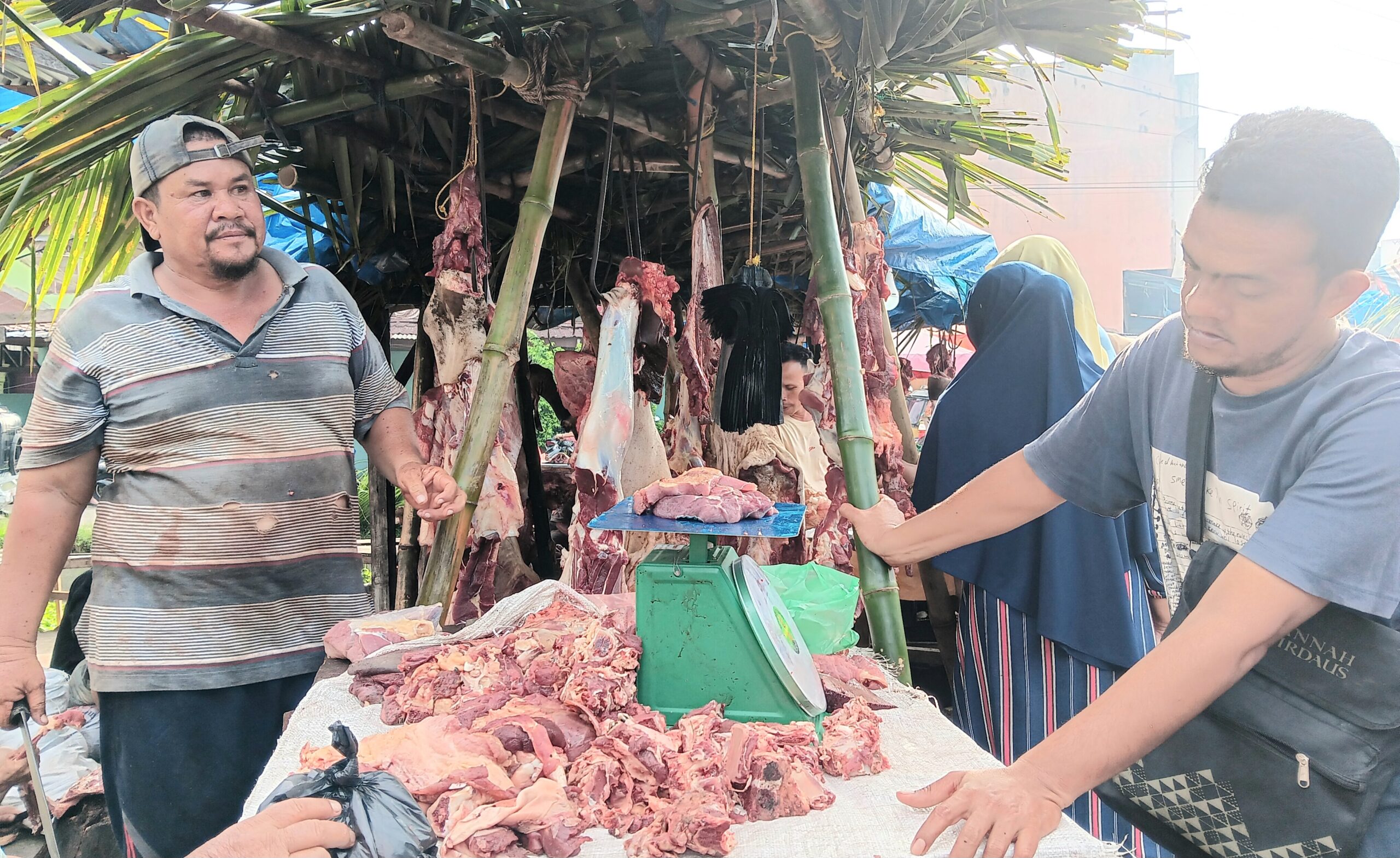 Harga Daging ” Poken Bante ” Tembus Rp 170.000.-/ Kg di Pasar Panyabungan
