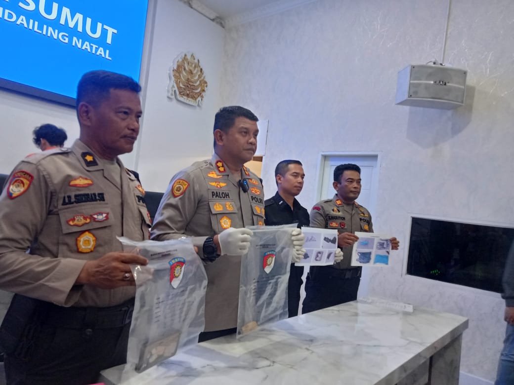 Pelaku Pacar Korban, Polres Madina Tangkap Pelaku Pembunuh Warga Sidojadi Kec.Bukit Malintang