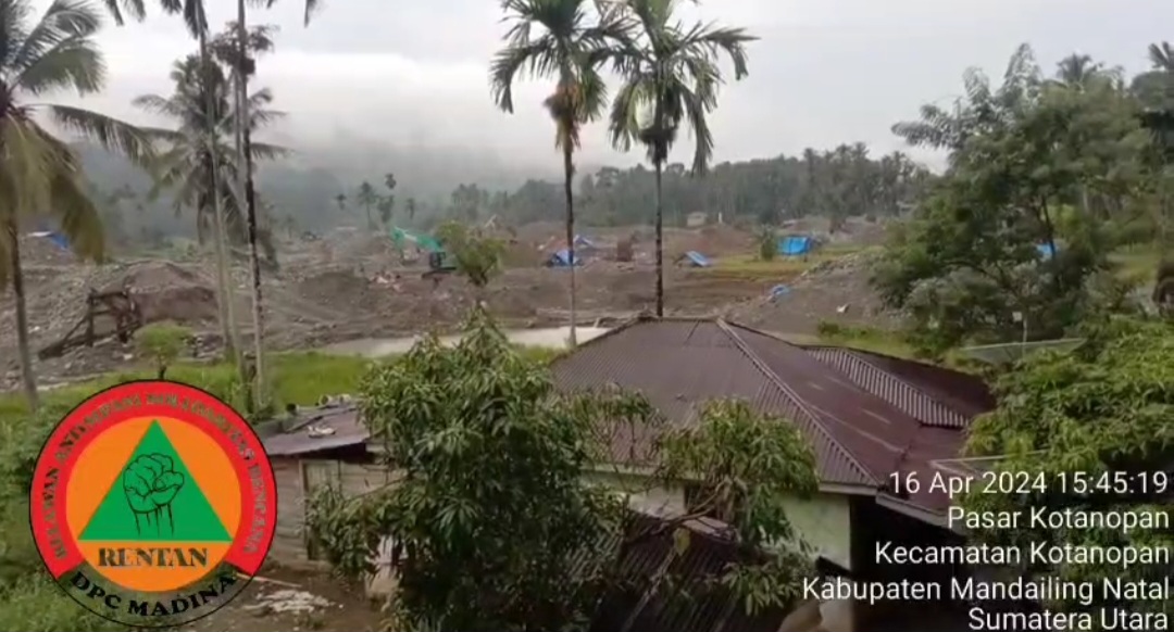 ” Pasti Ada Bekingnya ” Tambang Illegal Marak Lagi di Kotanopan