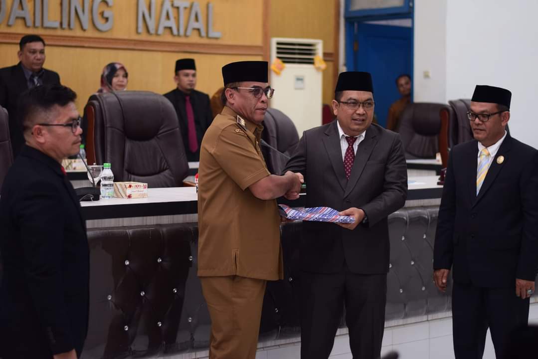 LKPJ Bupati Madina TA.2023 Disampaikan Ke – DPRD