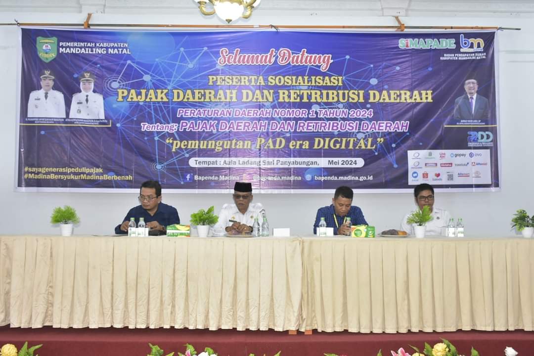 Bapenda Madina Gelar Sosialisasi Pajak dan Retribusi Derah