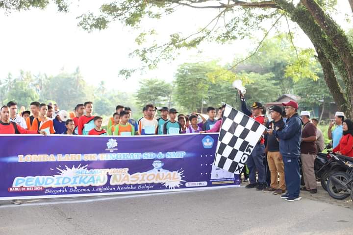 Dinas Pendidikan Madina Gelar Lomba Lari