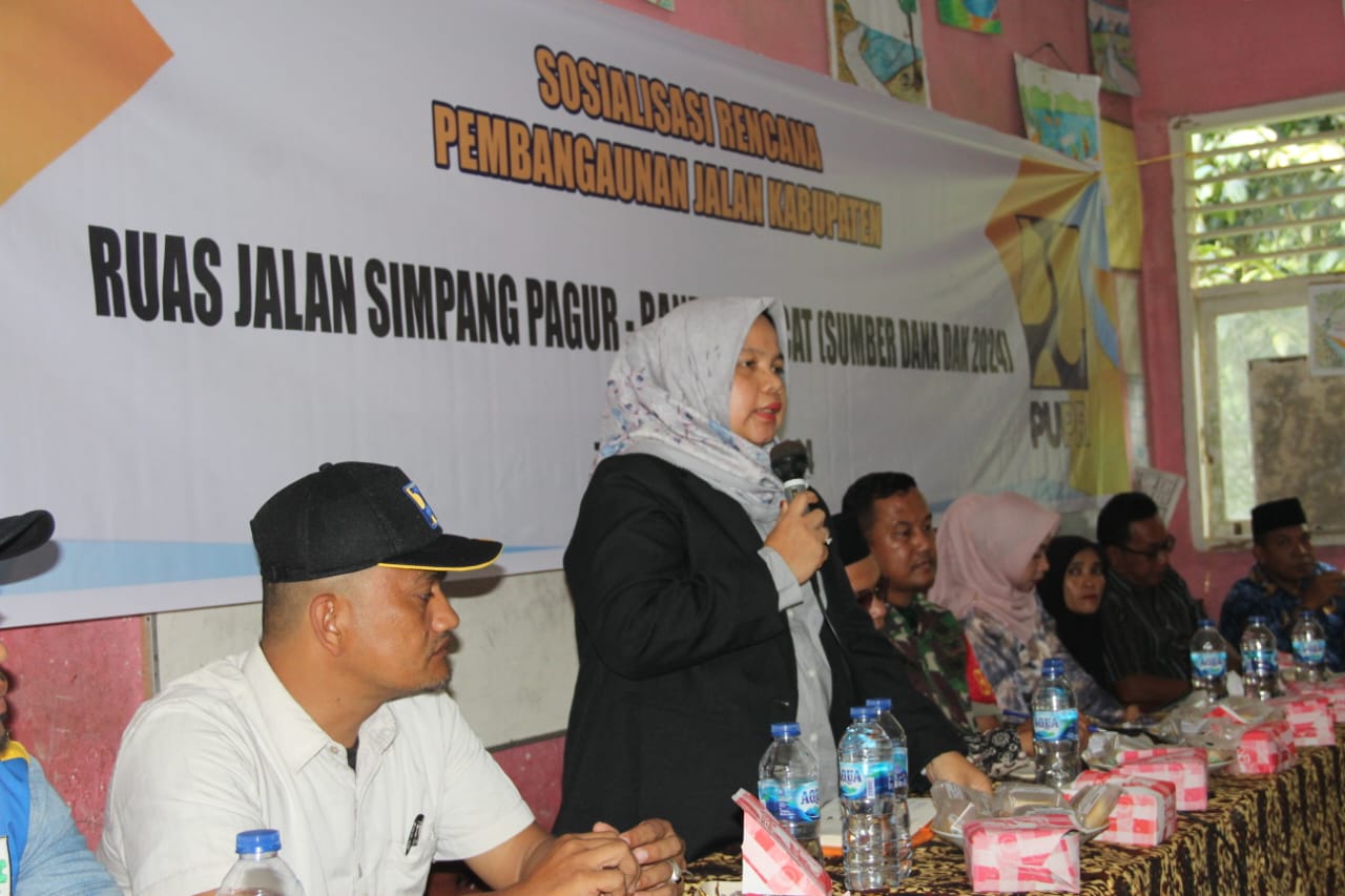 Ruas Jalan Simpang Pagur- Banjar Lancat Dibangun Tahun 2024, Warga Ucapkan Terimakasih.