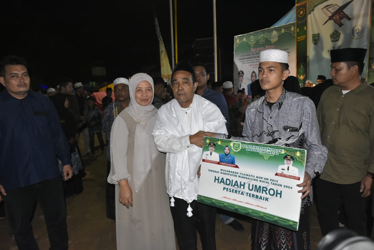 Kontingen Kec.Natal Juara Umum, Bupati Madina Tutup MTQ Ke – XXIII di Kec.Puncak Sorik Marapi