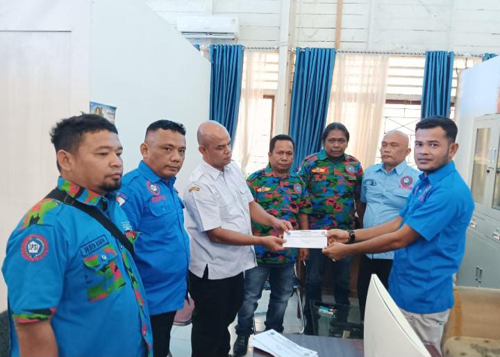 PC.F.SPTI – K.SPSI Audensi Ke – Kantor Disnaker Mandailing Natal