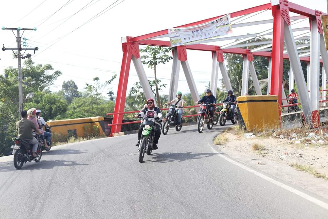 Wakil Bupati Madina Lepas Peserta Bhantam Bhayangkara Trail Adventure