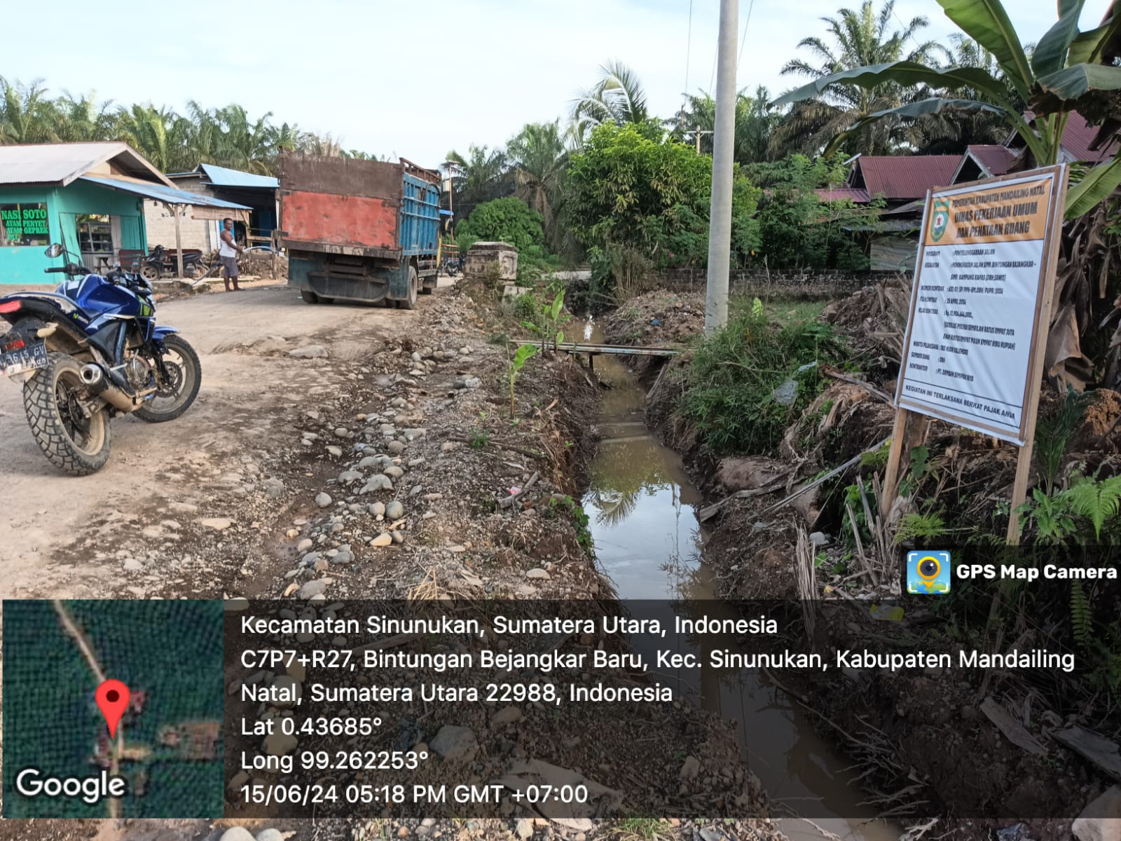 Soal Proyek Jalan Tahun 2024, Warga Kec.Sinunukan Datangi Redaksi Malintang Pos Group