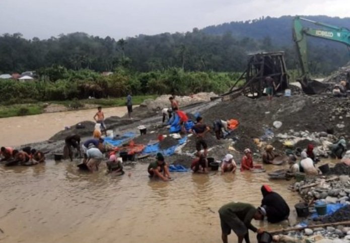 Pertambangan Tanpa Izin Perlu Menjadi Perhatian Bersama (2) Menjadi Mata Pencarian Warga