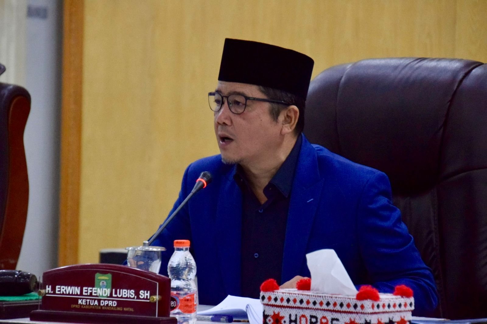 OPD dan Camat Banyak Tidak Hadir, Ketua DPRD Minta Bupati Madina Evaluasi