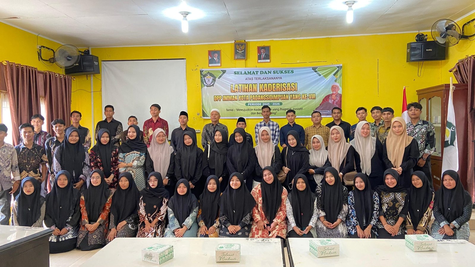 Kaderisasi Ke – VIII DPP.IMMAN Padangsidimpuan di Dua Tempat Sukses