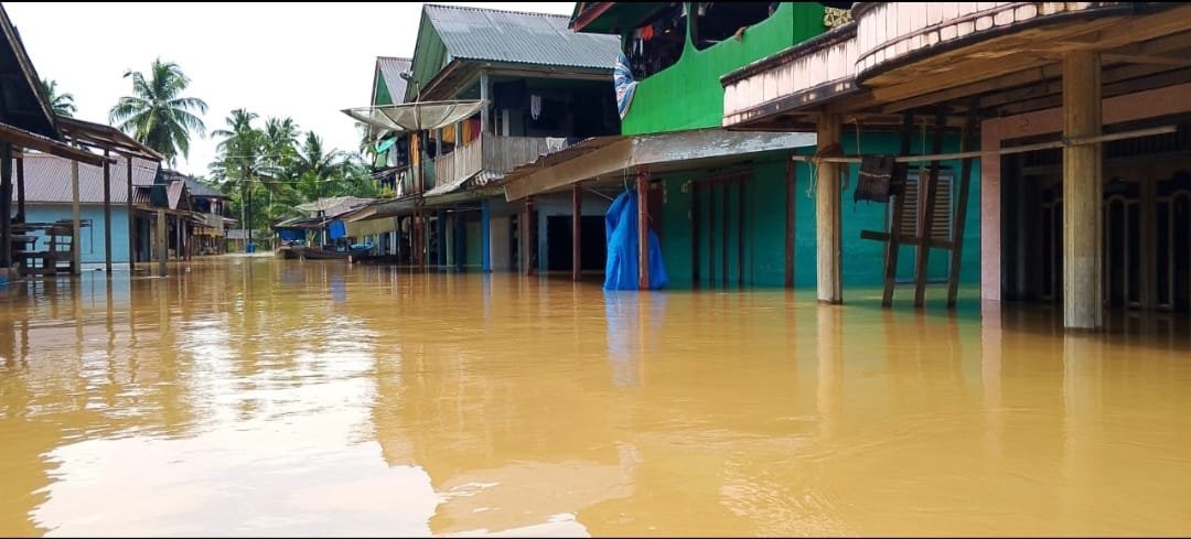 PDI Perjuangan Madina Sampaikan Duka Korban Banjir Dan Berikan Pesan Khusus Bagi Pelaku Peti di Wilayah Siulang Aling