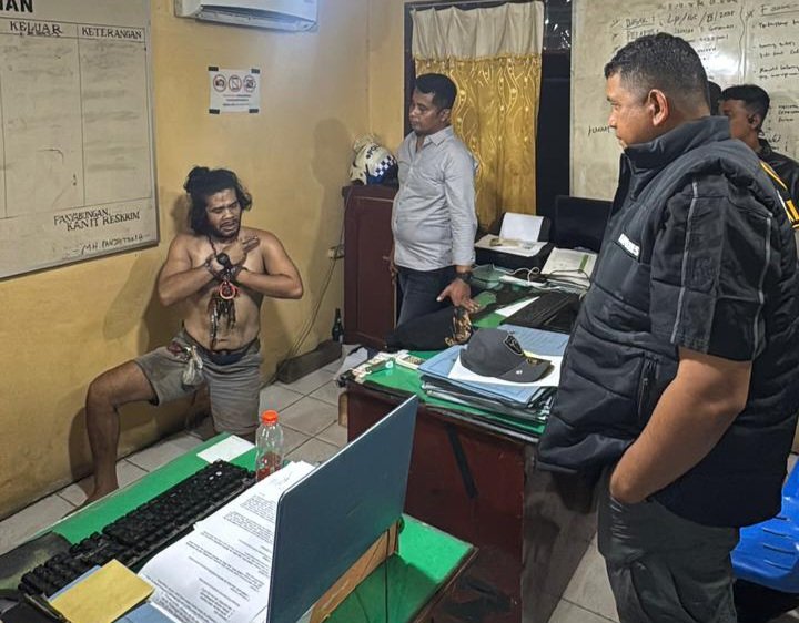 Hanya Hitungan Jam, Tim Quick Respon Polres Madina Tangkap Pelaku Pembacokan di Kel.Kayujati Kota Panyabungan