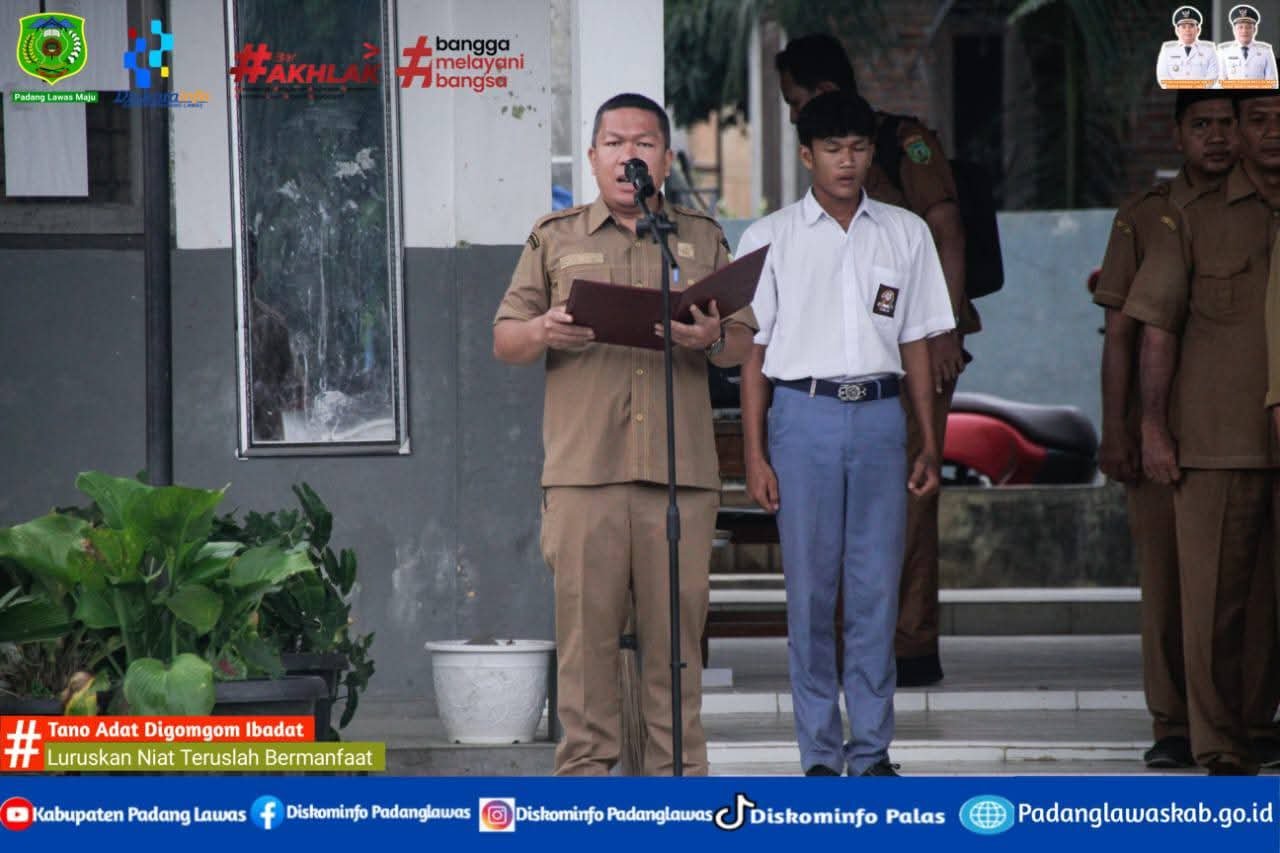 Pemkab Padang Lawas Sosialisasi Penggunaan Medsos di SMA Ulu Barumun