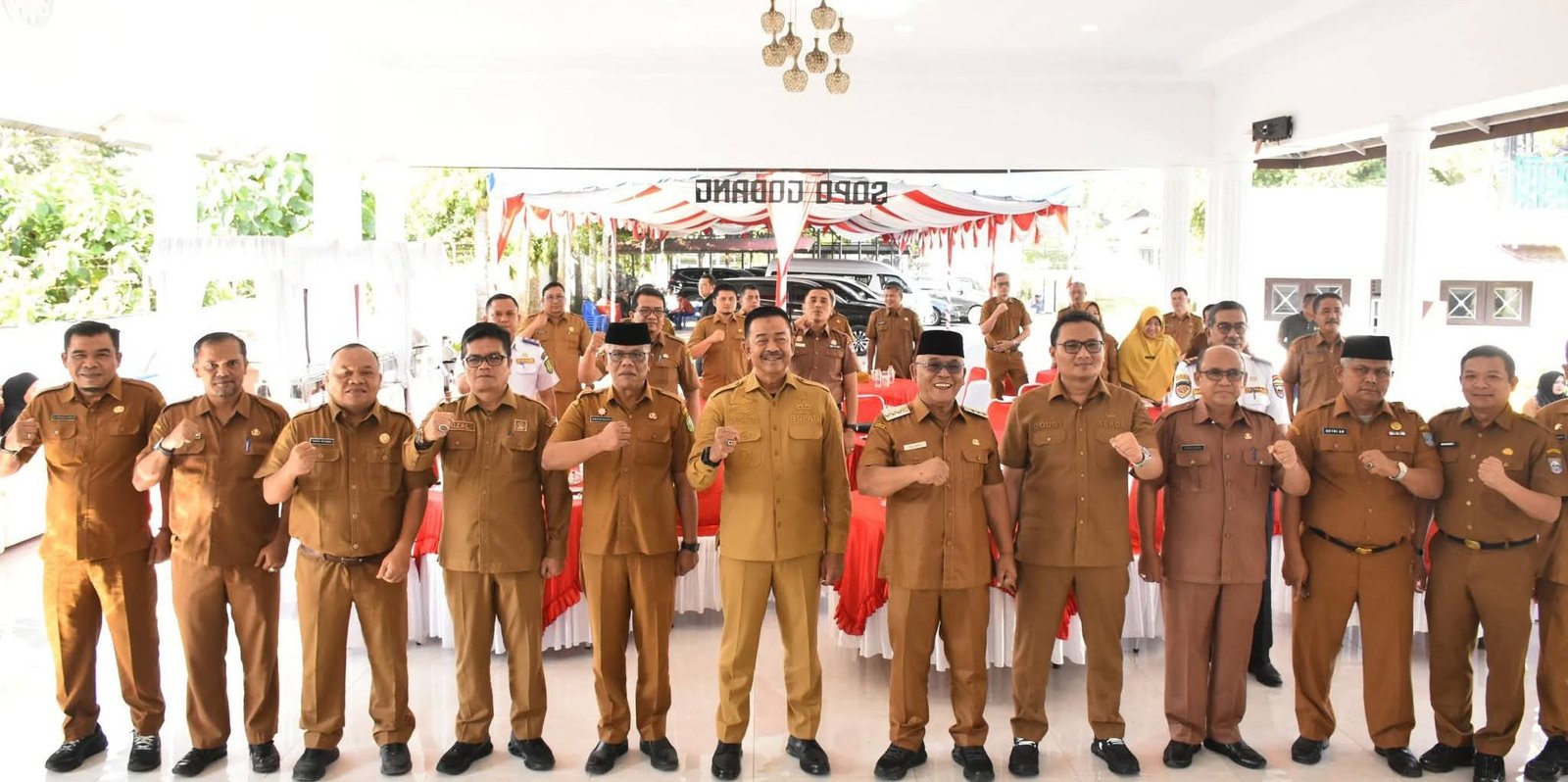 Bupati Madina Terima Kunjungan Kerja Bupati Pasaman Barat