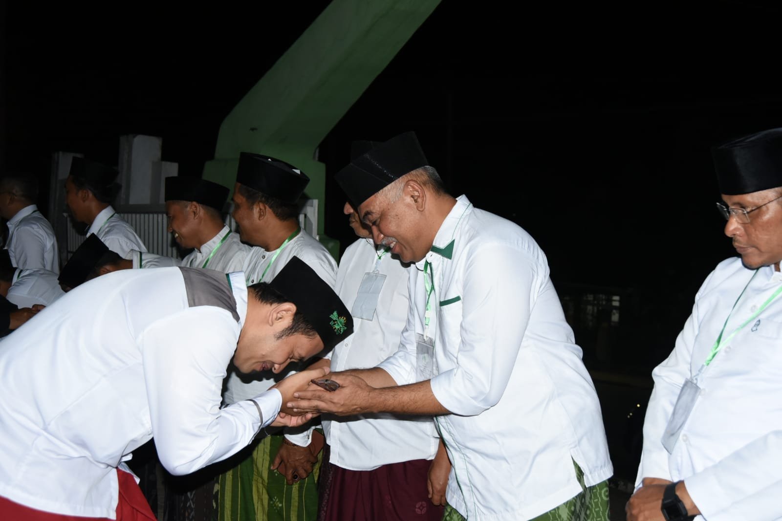 95 Kader Dibaiat Diacara PD- PKPNU Angkatan lI Tahun 2026 di Pondok Pesantren Purba Baru