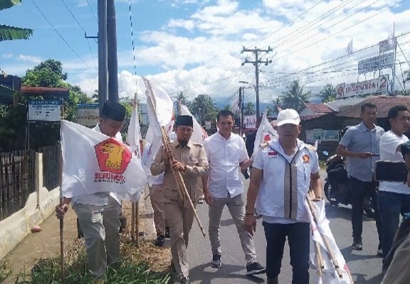 Di Balik Pencopotan Atribut Gerindra Madina