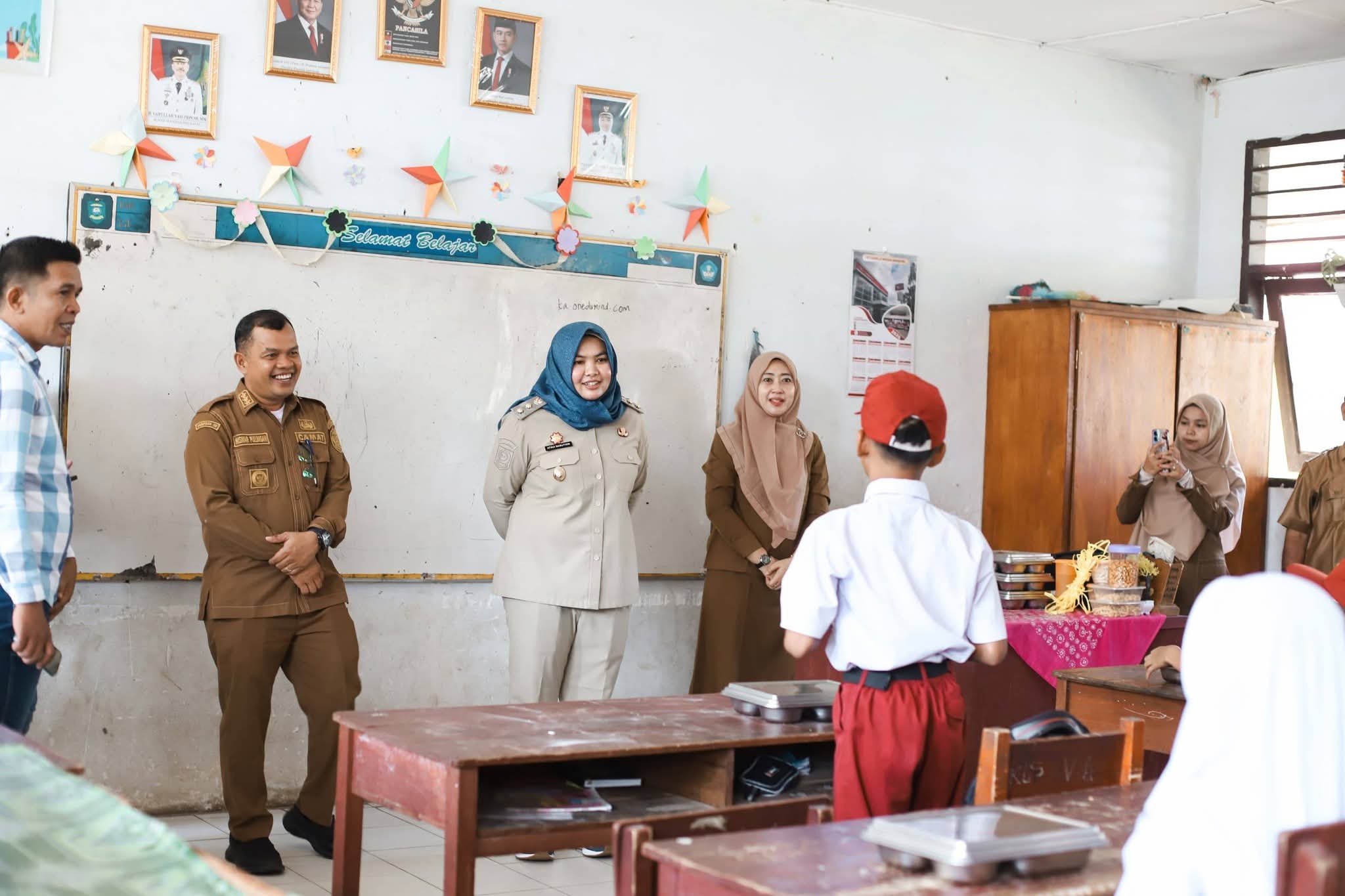 Wabup Madina Tinjau Pelaksanaan MBG Pasca Lebaran