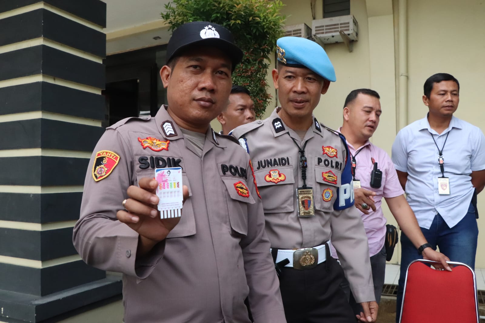 Polres Sergai Gelar Tes Urine Mendadak bagi Personel