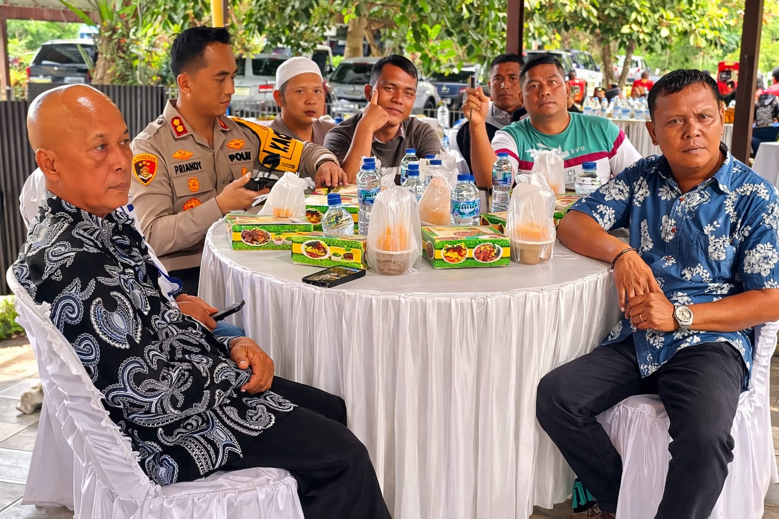 Kapolres dan Wartawan Madina Buka Puasa Bersama