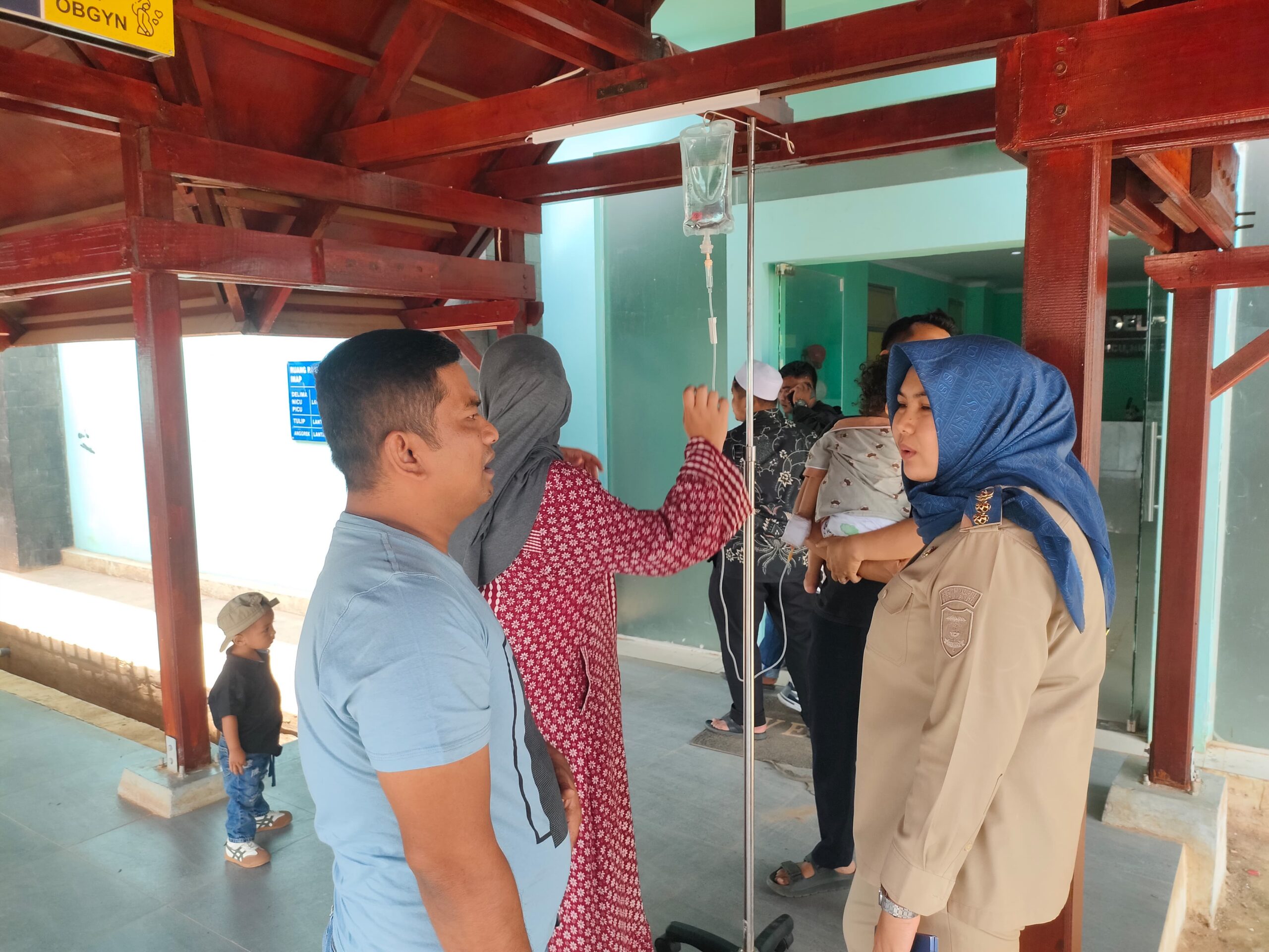 Wakil Bupati Madina Kunjungi RSUD Panyabungan, Halal Bi Halal Korwasis Hadir